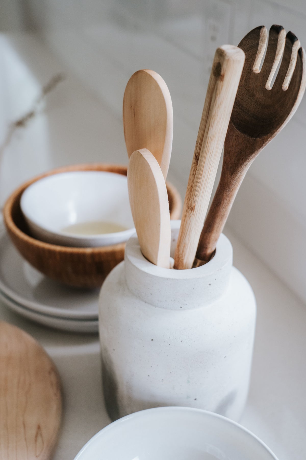 Wooden spatulas
