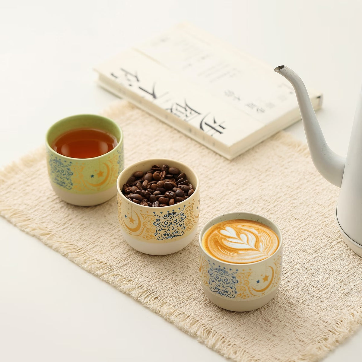 Star and moon cups