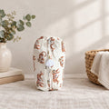 Pouch bag( White tiger print)