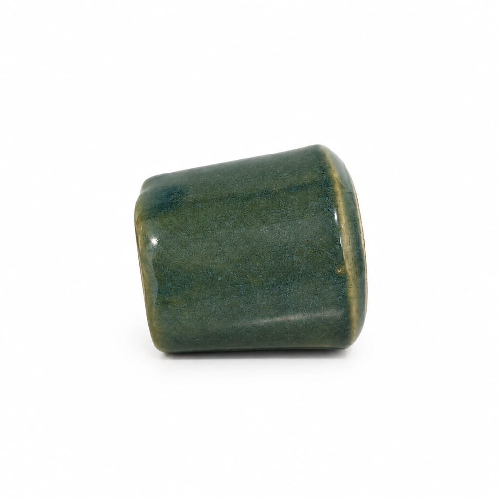 Green Handmade Glass