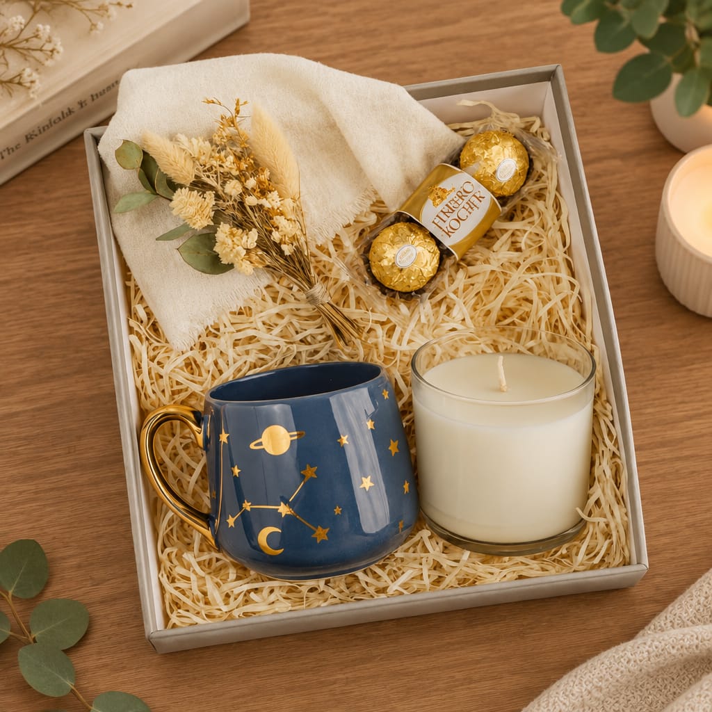 CANDLE AND CUP GIFT SET